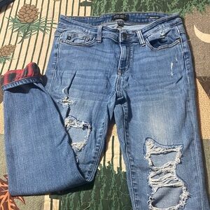 Judy Blue Distressed skinny Jeans